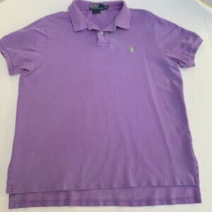 Polo by Ralph Lauren mens size XL Golf Polo Shirt Purple